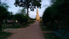 カンギーパゴダ Kan Gyi Pagoda in Mudon 写真 入口