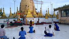 カンギーパゴダ Kan Gyi Pagoda in Mudon 写真 photo