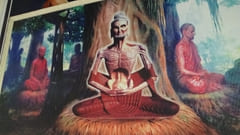 パ・アック　フォレスト・メディテーションセンター　瞑想中の写真 the Pa-Auk Forest Meditation Center Meditating photo