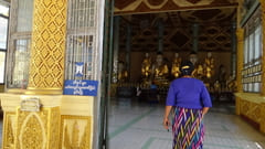 タトンにあるShwe Sar Yan Pagodaの写真　入口